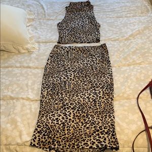 Matching skirt set